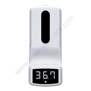 Contactless Hand Touchless Virus Sanitize Machine Digital Thermometer Disinfection Spray Liquid Sanitizer Dispenser for Office