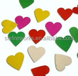 heart confetti