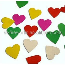 heart confetti