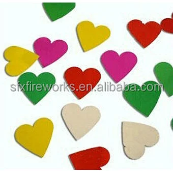 heart confetti