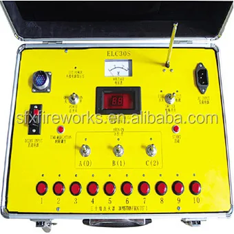 digital display total firing system large power fireworks firing machine system machine special for fireworks display