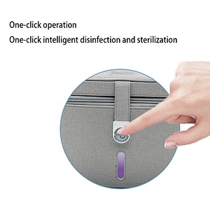 Baby Ip65 Light Sterilization Tray Multi-function Disinfection Box Uv Cell Phone Sanitizer Uvc Sterilizer Bag Cleaner