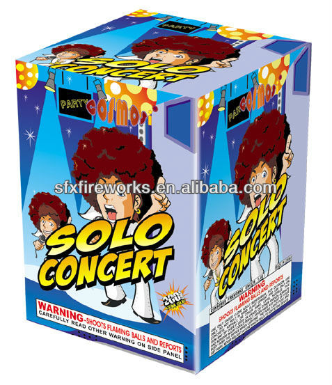 SOLO CONCERT 16shots 200g cakes fireworks