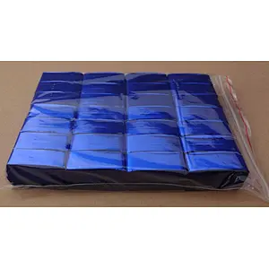 factory price  high quality 2x5 CM blue metallic  confetti paper with CE certificate paper for weeding and party