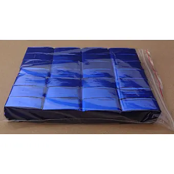 factory price  high quality 2x5 CM blue metallic  confetti paper with CE certificate paper for weeding and party