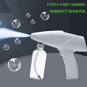 Atomizer Sprayer Automatic Dispenser Hand Sanitizer Sterilization Disinfectant Gun Disinfection Liquid Aerosol Alcohol Spray