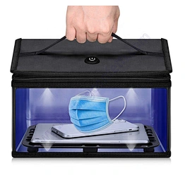 Factory Ultraviolet Disinfection Box Ozone Sterilization Efficiently Remove 99.99% Dirt Phone Wallet Uv Light Sanitizer Bag