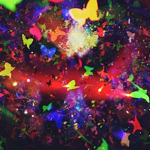 Party Favors yellow Color butterfly Shape flameproof colorfast ECO Rice Dissolved in Water Filling for Confetti Popper bulk Tiss