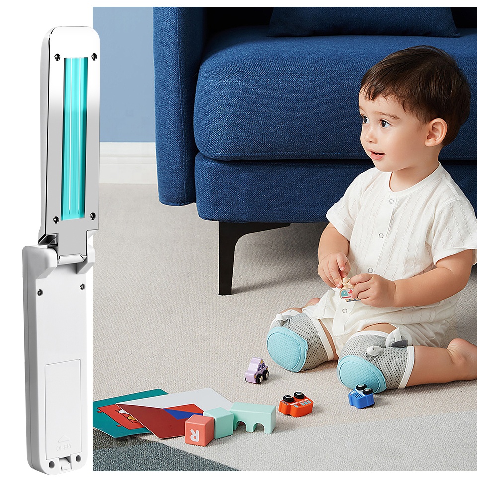 Handheld Phone Uvc Stick Cell Wand Sanitizer Ultraviolet Spray Disinfection Smokg Machine Lamp Mini Uv Light Sterilizer For Room