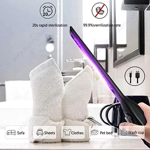 Disinfection Wireless Charger Cell Phone Box Light Sterilization Equipment Lamp Portable Uvc Wand Ultraviolet Uv Sterilizer