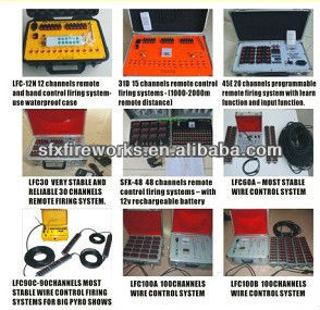 fireworks machine:firing systems