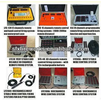 fireworks machine:firing systems