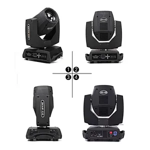 colorful rainbow 230W Stage Lighting DMX beam lamp spot Light Sharpy beam moving head light for party /show/led stage machine