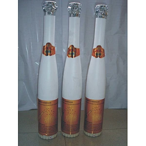 gold champagne bottle party popper confetti cannon for wedding party decoration stage event ports openning anversary birthday