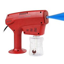 1200w Electric Ulv Sprayer 260ml Disinfection Blue Light Hair Spray Machine Aerosol Mist Trigger Wireless Nano Steam Gun