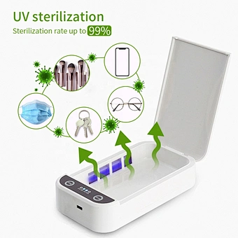 Led Light Uvc Sterilizer Box Sterilizing Usb Incense Deodorization Uv Storage Box For Manicure Instruments Disinfection Box