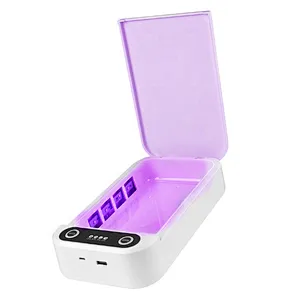 Cell Phone Cleaner Cosmetic Bag For Beauty Disinfection Box Travel Hand Hand-held Led Handheld Home Cellphone Uv Sterilizer