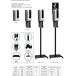 Uv Gel Phone Automatic alcohol spray machine floor free standing hand sanitizer dispenser with stand