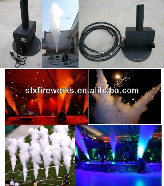 producto y equipamiento de celebración: chorros de CO2