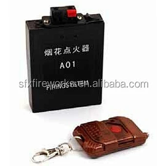 firing system Small remote control firing systems - 100m remote distance-single channel, uses small battery.