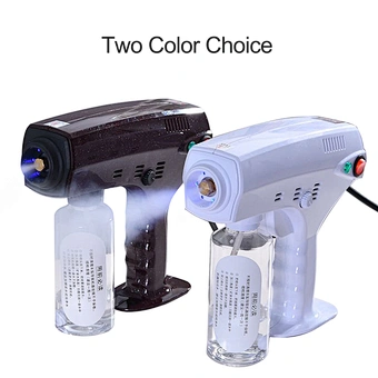 Electric Portable Blu-ray Sanitizer Spray Disinfection Water Nano Machine Air Sterilization Smoke Fog Sanitation Sanitizing Gun