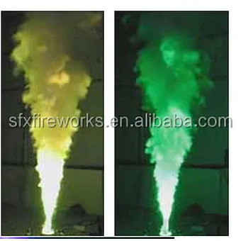 Chinging color CO2 jet, DMX control, No noise.
