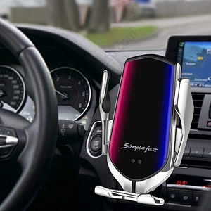 R2 Mount Iphone 12 Holder Phone Magnet Smart Sensor Automatic Magnetic High Quality Charging Car Wireless Charger