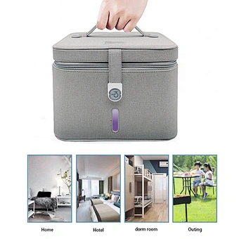 Baby Ip65 Light Sterilization Tray Multi-function Disinfection Box Uv Cell Phone Sanitizer Uvc Sterilizer Bag Cleaner