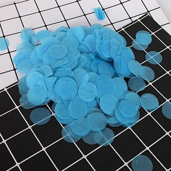 Gender reveal boy or girl baby shower Tissue round Confetti Wands Confetti Flick Stick confetti stick for New Born party decor