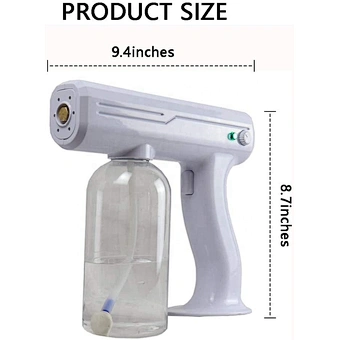 Atomizer Electronic Sprayer Electrostatic disinfectant Spray Ethanol Fog Car Atomization Atomizing Cold Fogger Disinfection Gun