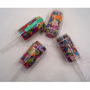 Lower price and good quality push pop paper for wedding and party (we're factory )