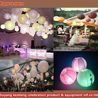 Paper lanterns