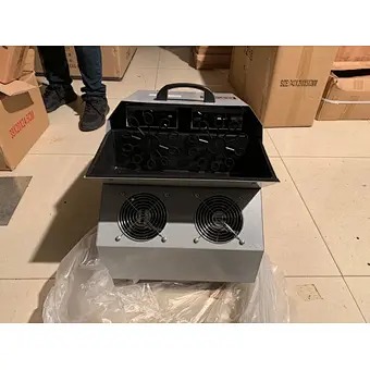 big bubble machine with DMX control
