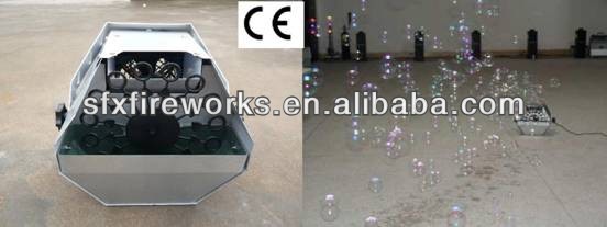 CE fireworks machine:wedding bubble machine