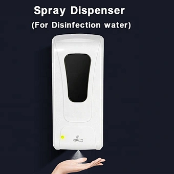 Commercial Shampoo Bathroom Smart Liquid Gel Automatic Wall Mounted Sensor Automated Touchless Soap Hand Sanitizer Dispenser