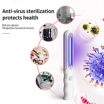 Sanitizing Wand Smart phone Usb Sanitizer Uvc Stick Portable Uv Sterilizer for Money Pacifier Pocket Robot Room Salon Bar