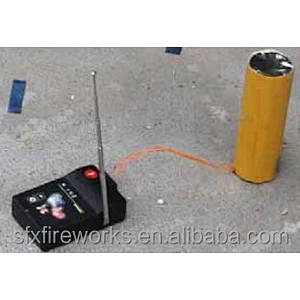 29E 12 cues, 12 position one remote controller firing system.