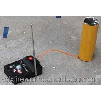 29E 12 cues, 12 position one remote controller firing system.