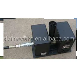 Programmable automatically rotating CO2 jet, DMX control, No noise.