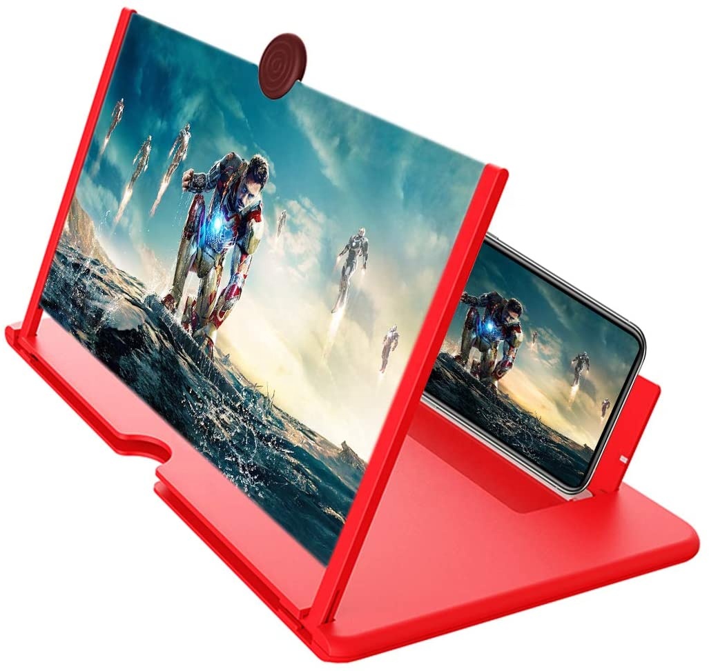 3d Smart Mobile Cell Tv Cellphone Bluetooth Projector Amplifier Foldable Holder Stand Compatible Phone Screen Magnifier
