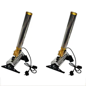 2pcs/lot Free Shipping streamer cannon machine with Remote Confetti Cannon 90-240V 150W Stage Confetti Machine for wedding party