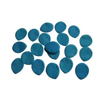 biodegradable flame proof color fast eco friendly tiffany blue flower petal confetti for party wedding supplies decoration stage
