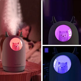 300ml pet Air Humidifier Ultrasonic Car Mini Aroma Diffuser Portable sterilize disinfection Usb alcohol disinfectant Humidifiers