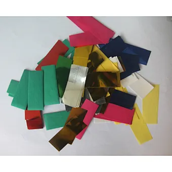 flameproof colorfast eco friendly biodegradable Gender Reveal confetti and streamers for Party Decoration Baby Shower