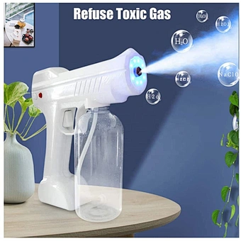 Wireless Nano Spray Atomizer Fogger Cordless School Products Smoke Room Office Public Entrance Power Sprayer Disinfection Gun