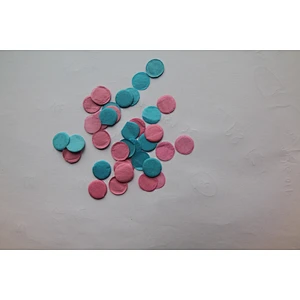 Lowest  price 1 cm  tissue  round confetti paper for party poppers