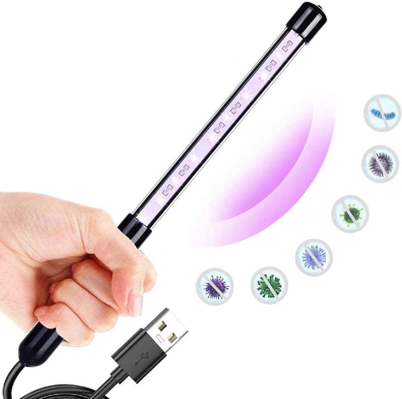 Air Baby Beauty Bottle Light Box Bulb Cell Device Hand Portable Handheld Hospital Ipad Kitchen Lamp wand Uv Sanitizer For Home