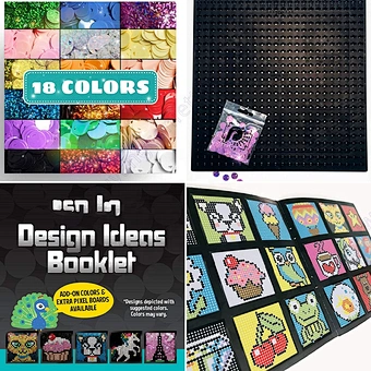 Qixels Bead Kits For Kids Ages 8-12 Boys Smart Pixelator Pix Bracelet Crafts Starter 9 Year Old Girl Gifts 3d Pixel Art Kit