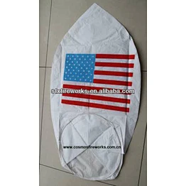 high quality flameproof American flag sky lantern