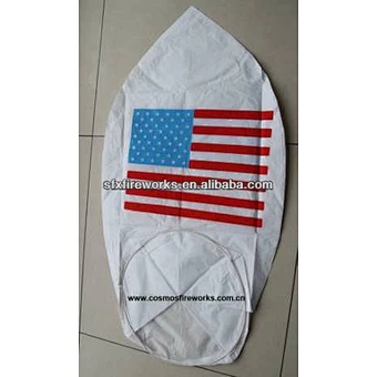 high quality flameproof American flag sky lantern